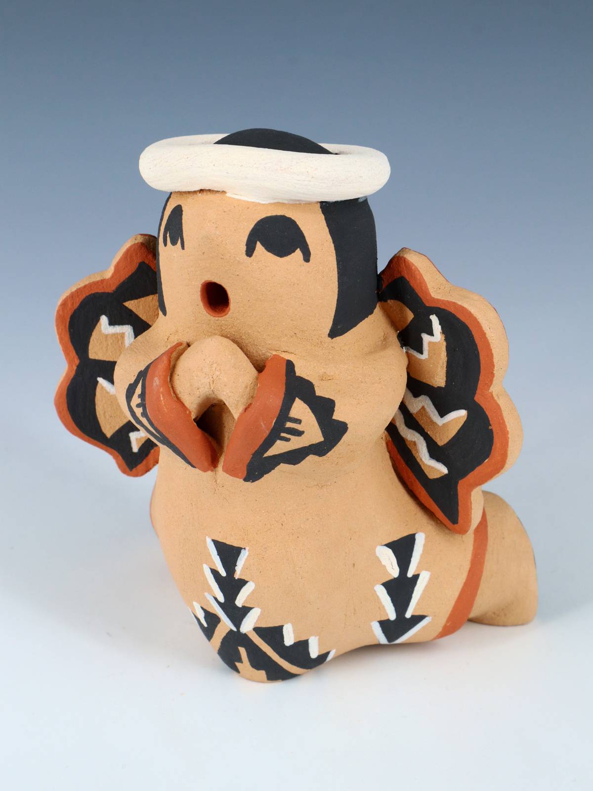 Jemez Pueblo Pottery Angel Baby Storyteller Figurine - PuebloDirect.com