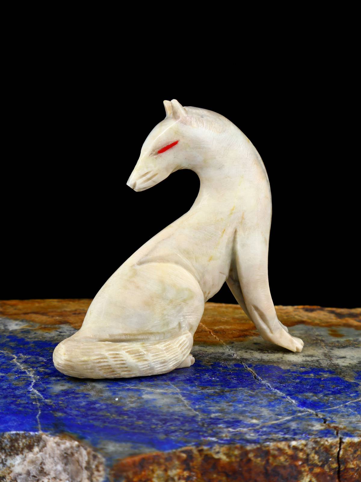 Serpentine Fox Zuni Fetish