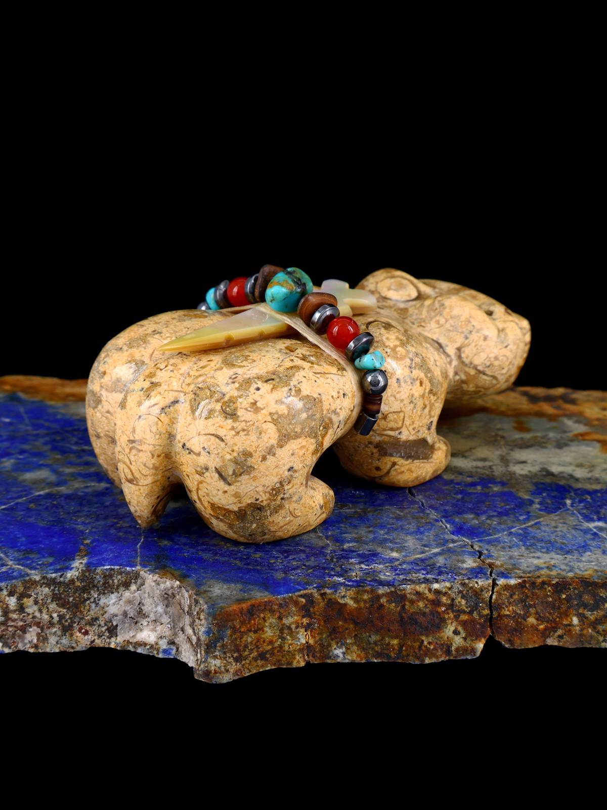 Serpentine Badger Zuni Fetish - PuebloDirect.com
