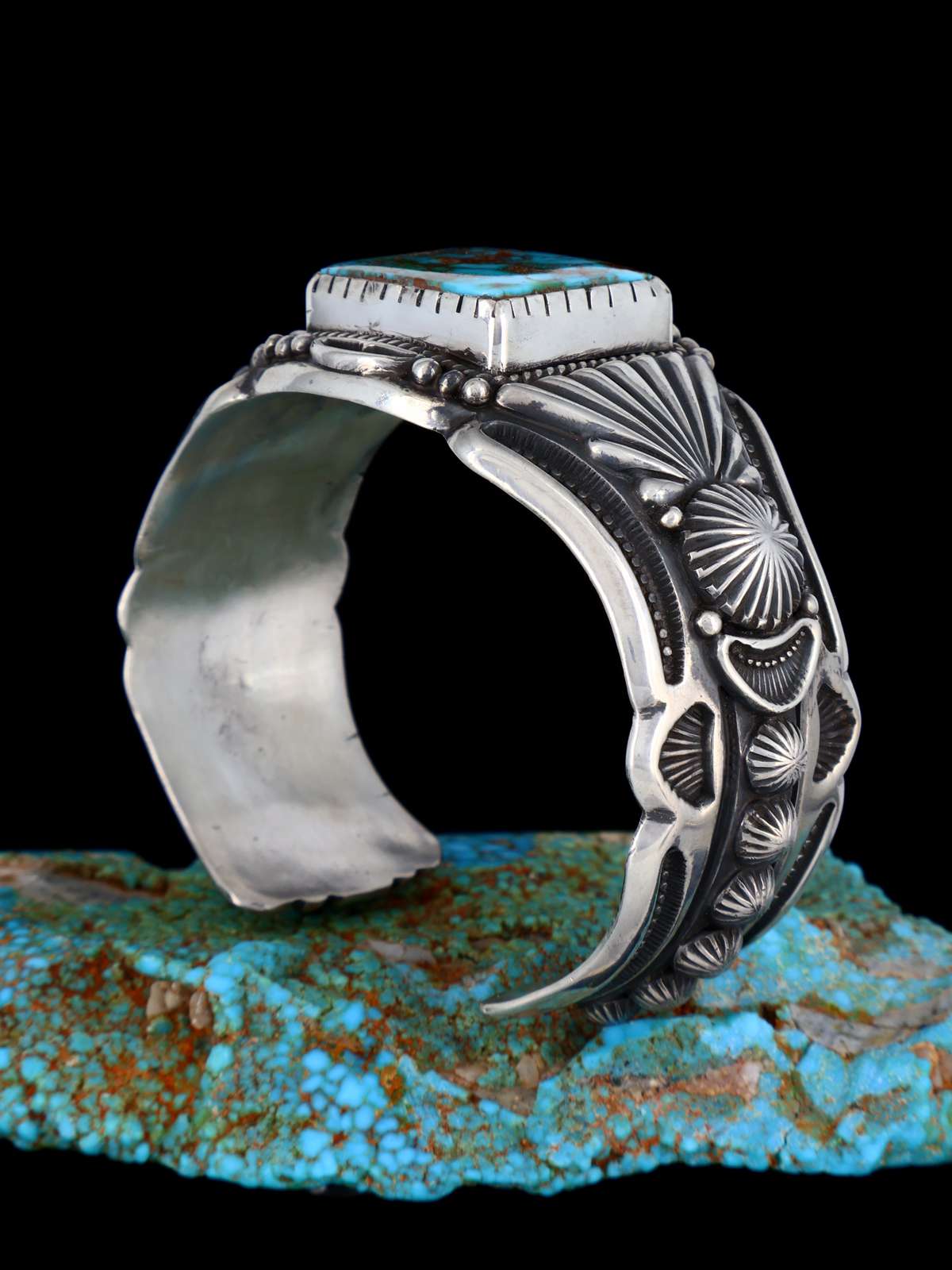 Native American Jewelry Natural Royston Turquoise Cuff Bracelet