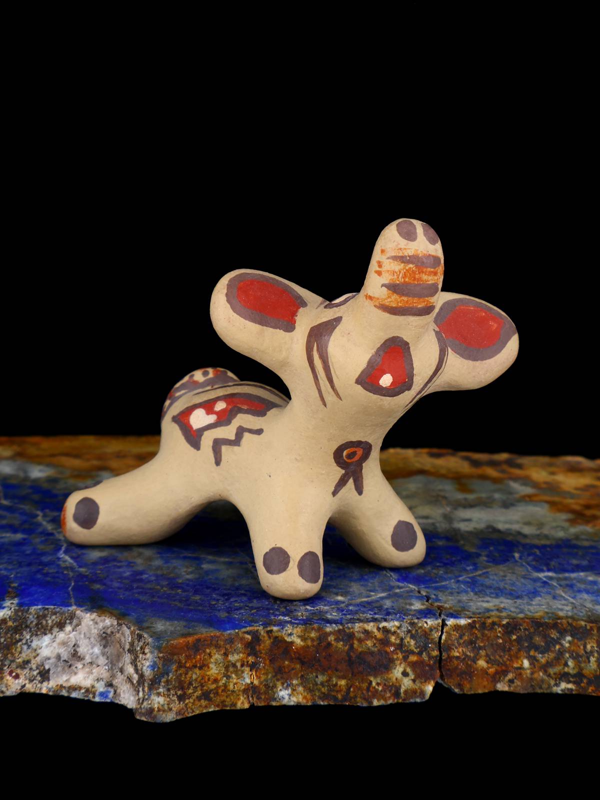 Santa Clara Pueblo Pottery Elephant Figurine - PuebloDirect.com
