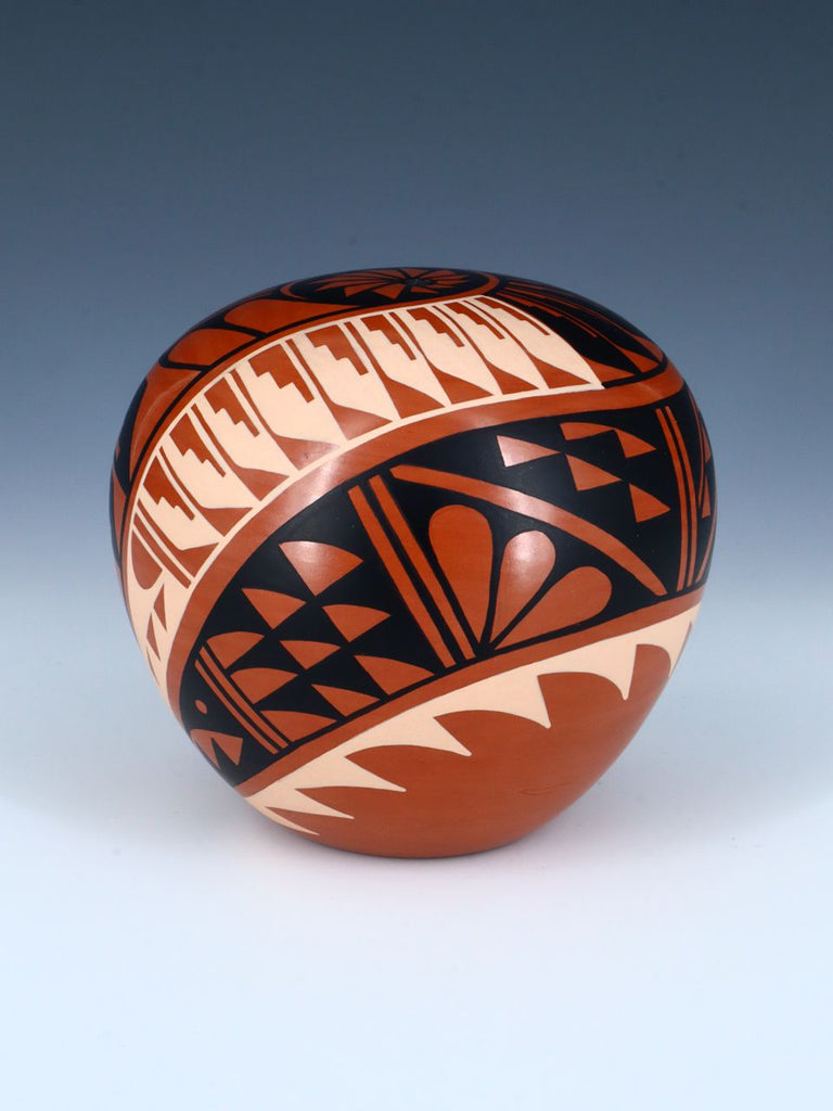 Navajo Jemez Pueblo Pottery Seed Pot - PuebloDirect.com
