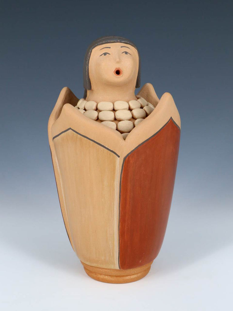 Jemez Pueblo Pottery Corn Maiden - PuebloDirect.com