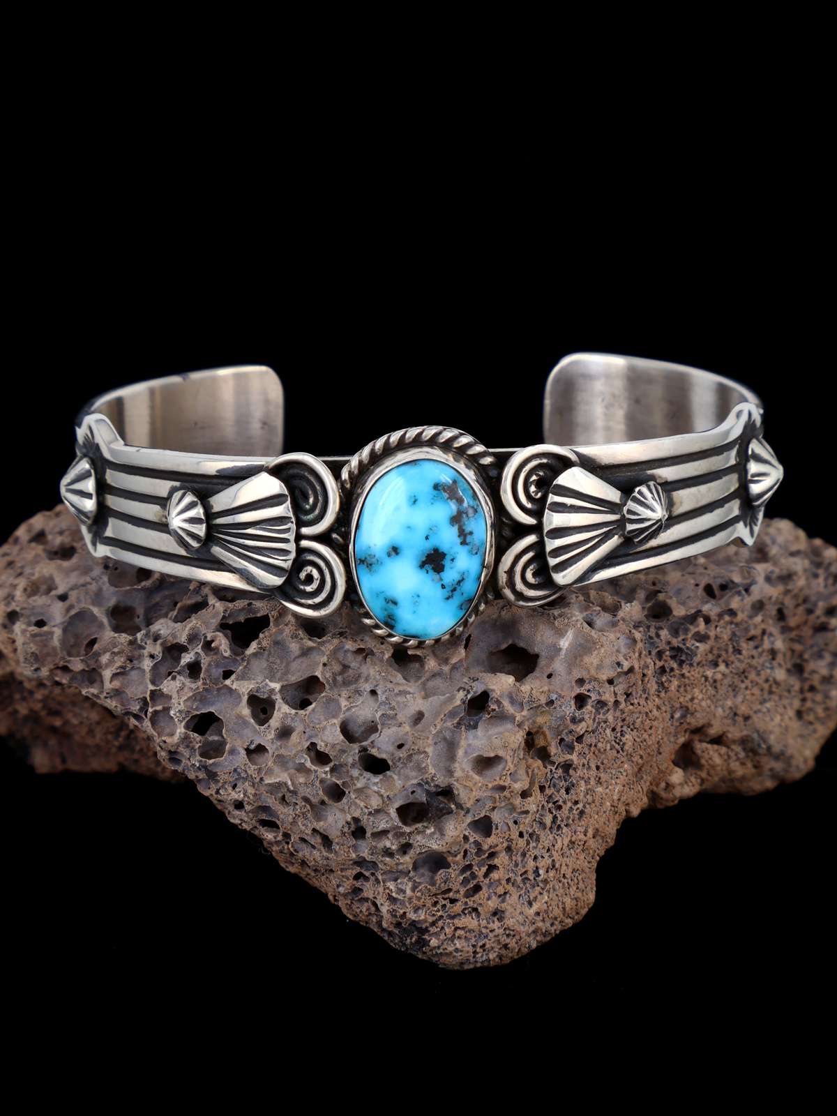 Native American Jewelry Palomino Turquoise Cuff Bracelet