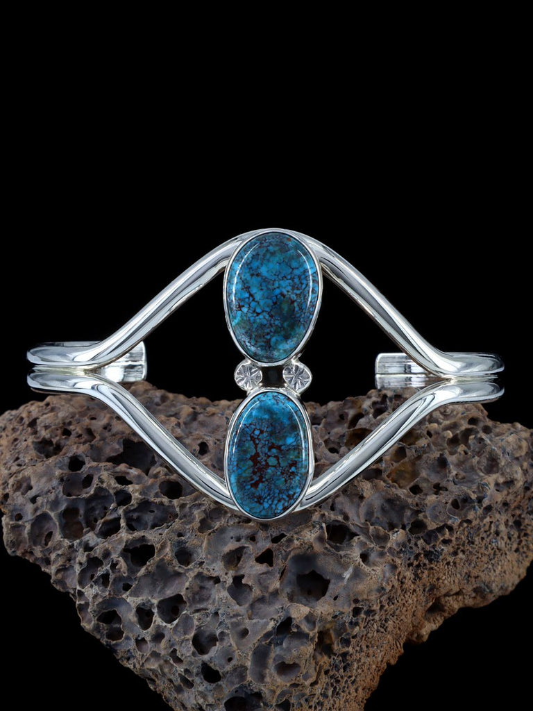 Native American Jewelry Egyptian Turquoise Cuff Bracelet - PuebloDirect.com