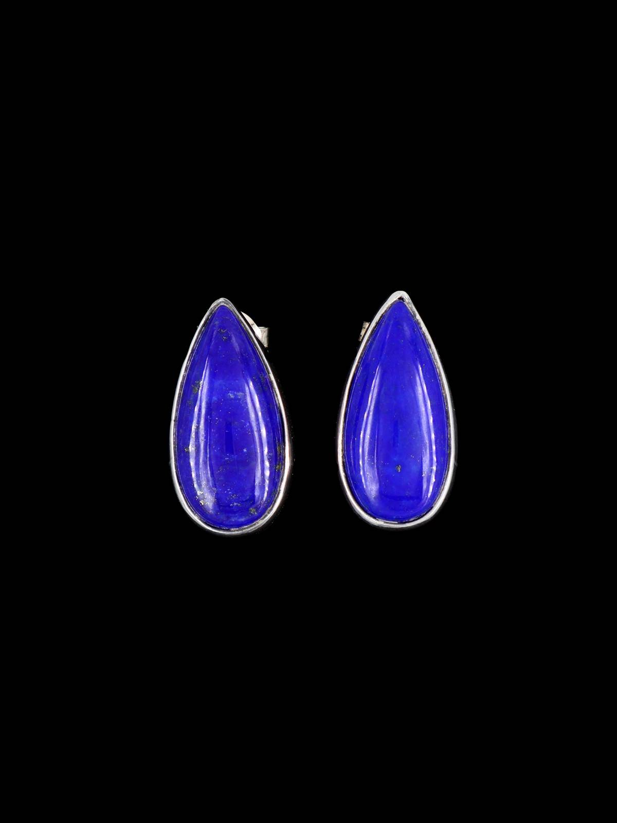 Pendientes de plata de ley con caracola rosa navajo