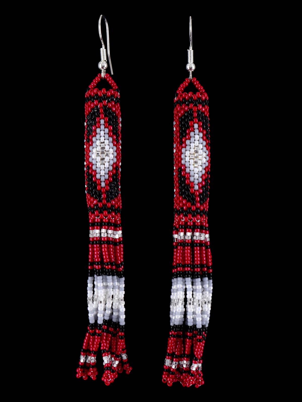 Native American Jewelry Beaded Dangle Earrings