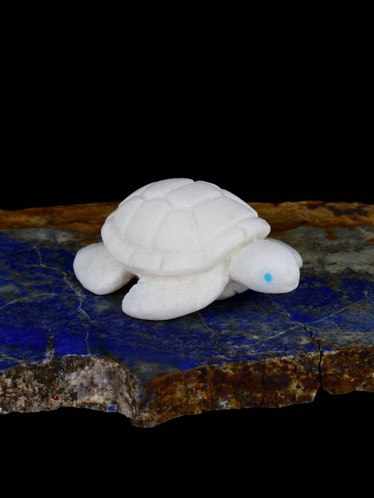 Fetiche Zuni Tortuga Turquesa