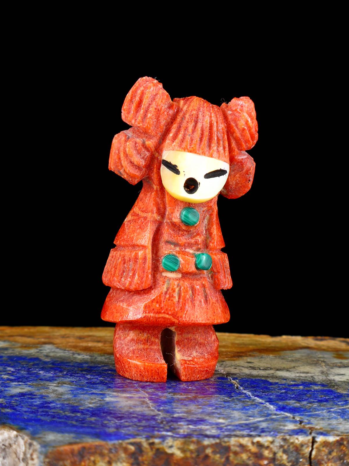 Apple Coral Maiden Zuni Fetish