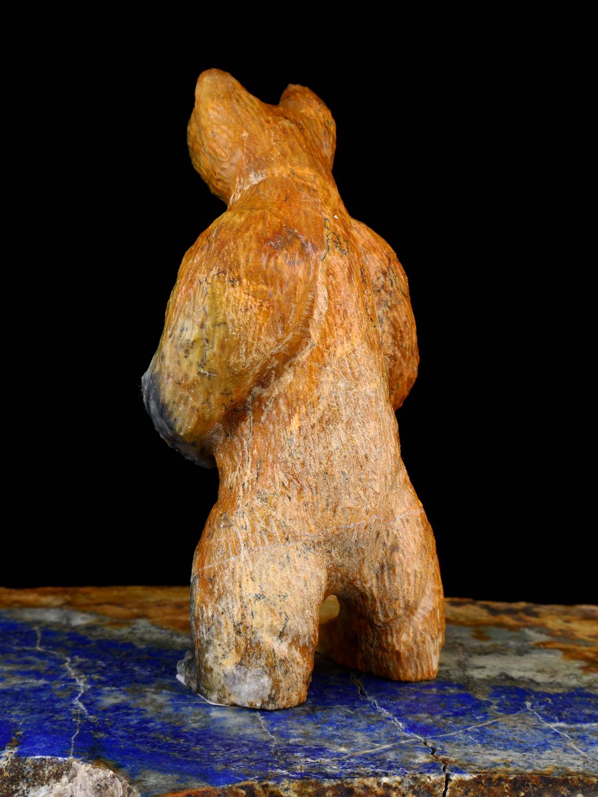 Picasso Marble Bear Zuni Fetish