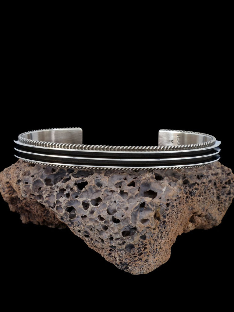Native American Sterling Silver Cuff Bracelet - PuebloDirect.com