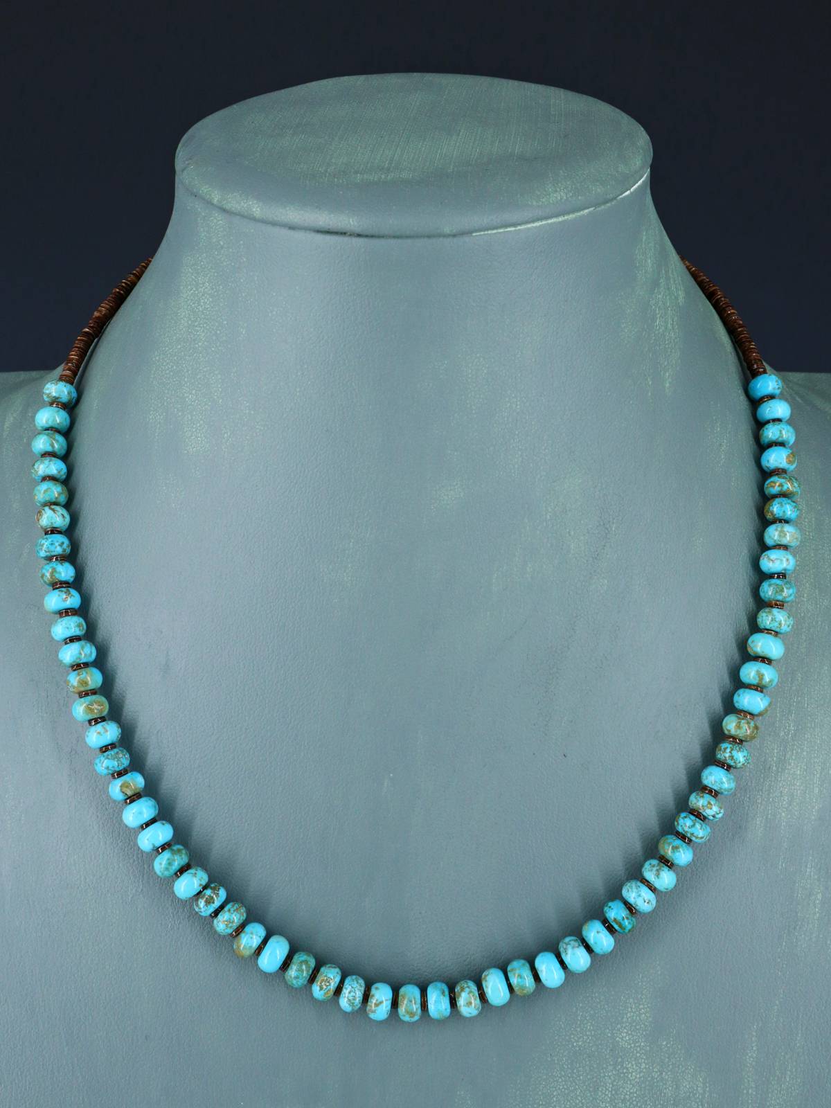 Bijoux amérindiens Collier améthyste et turquoise