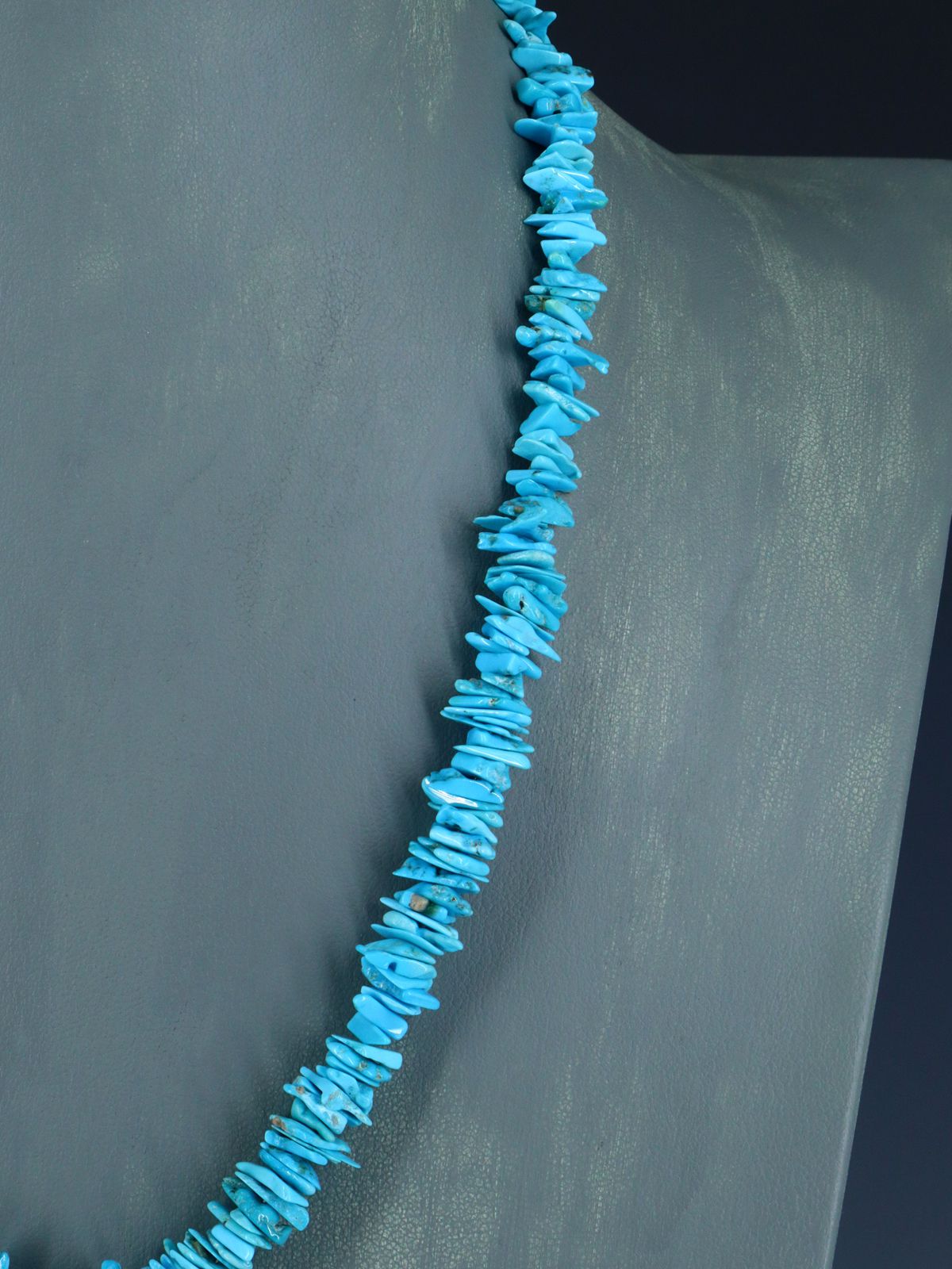 Native American Jewelry Turquoise Beaded Necklace - PuebloDirect.com