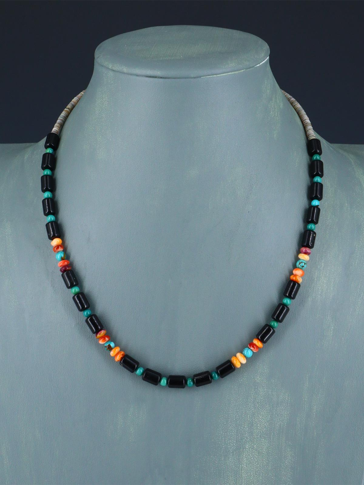 Native American Jewelry Multi Stone Necklace - PuebloDirect.com