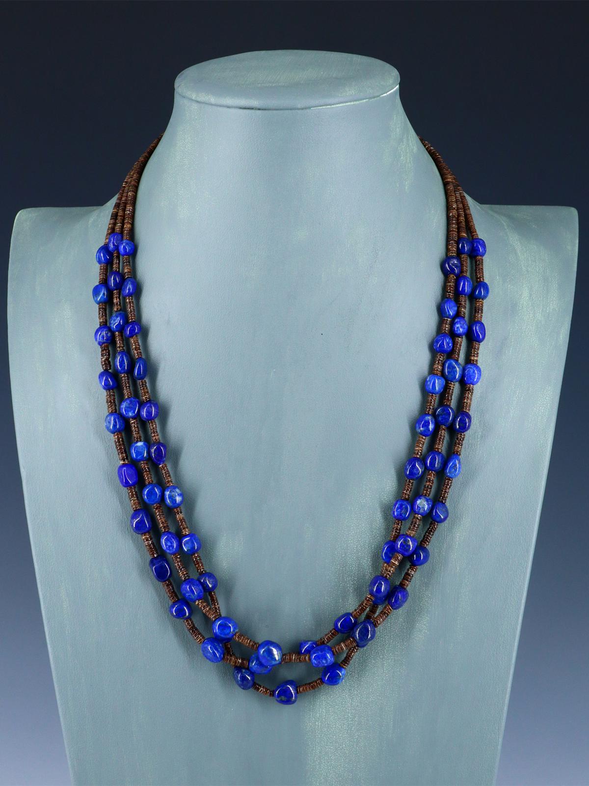 Collar de ostras espinosas y turquesas de Santo Domingo nativo americano