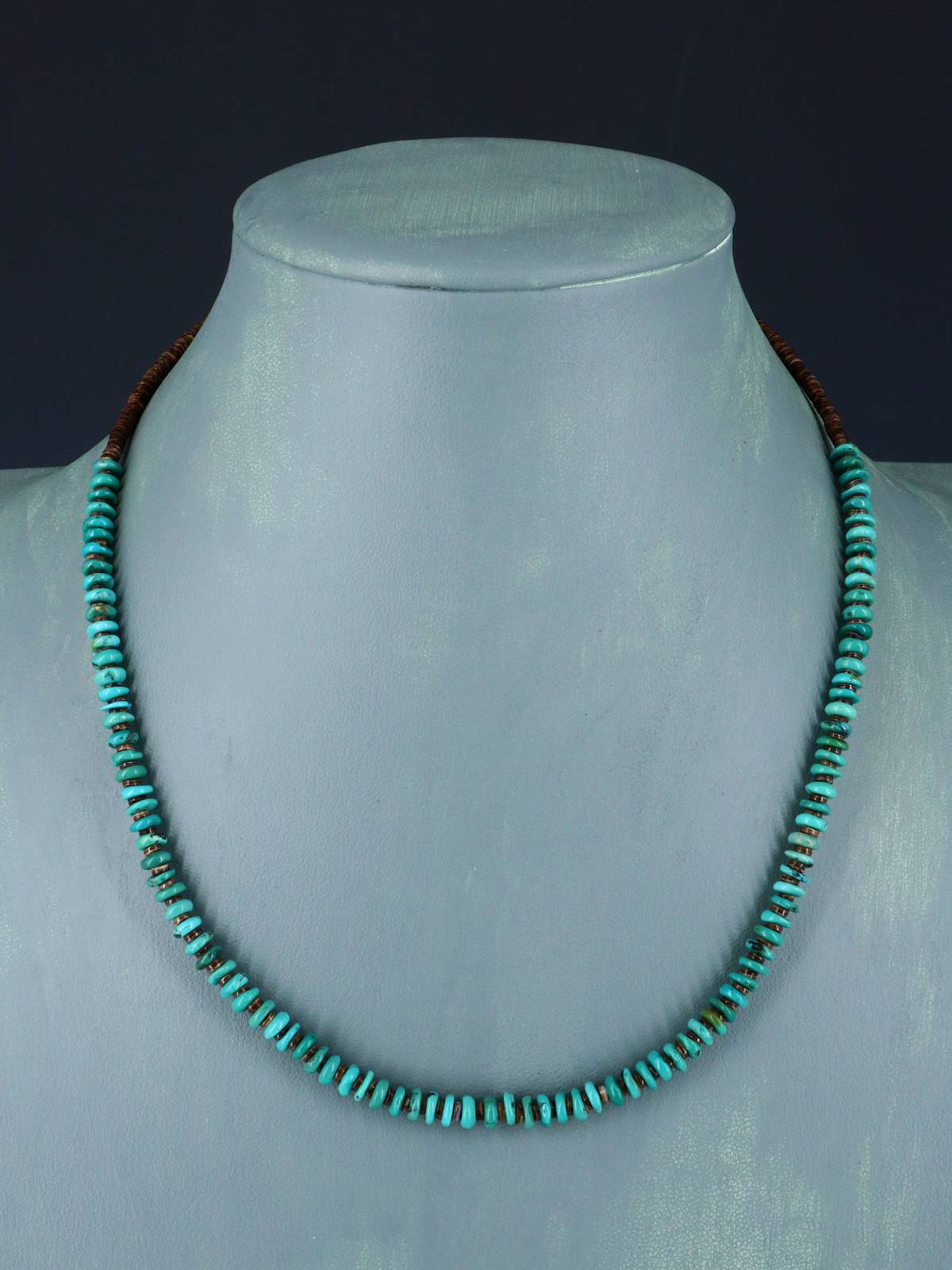 Bijoux amérindiens Collier améthyste et turquoise