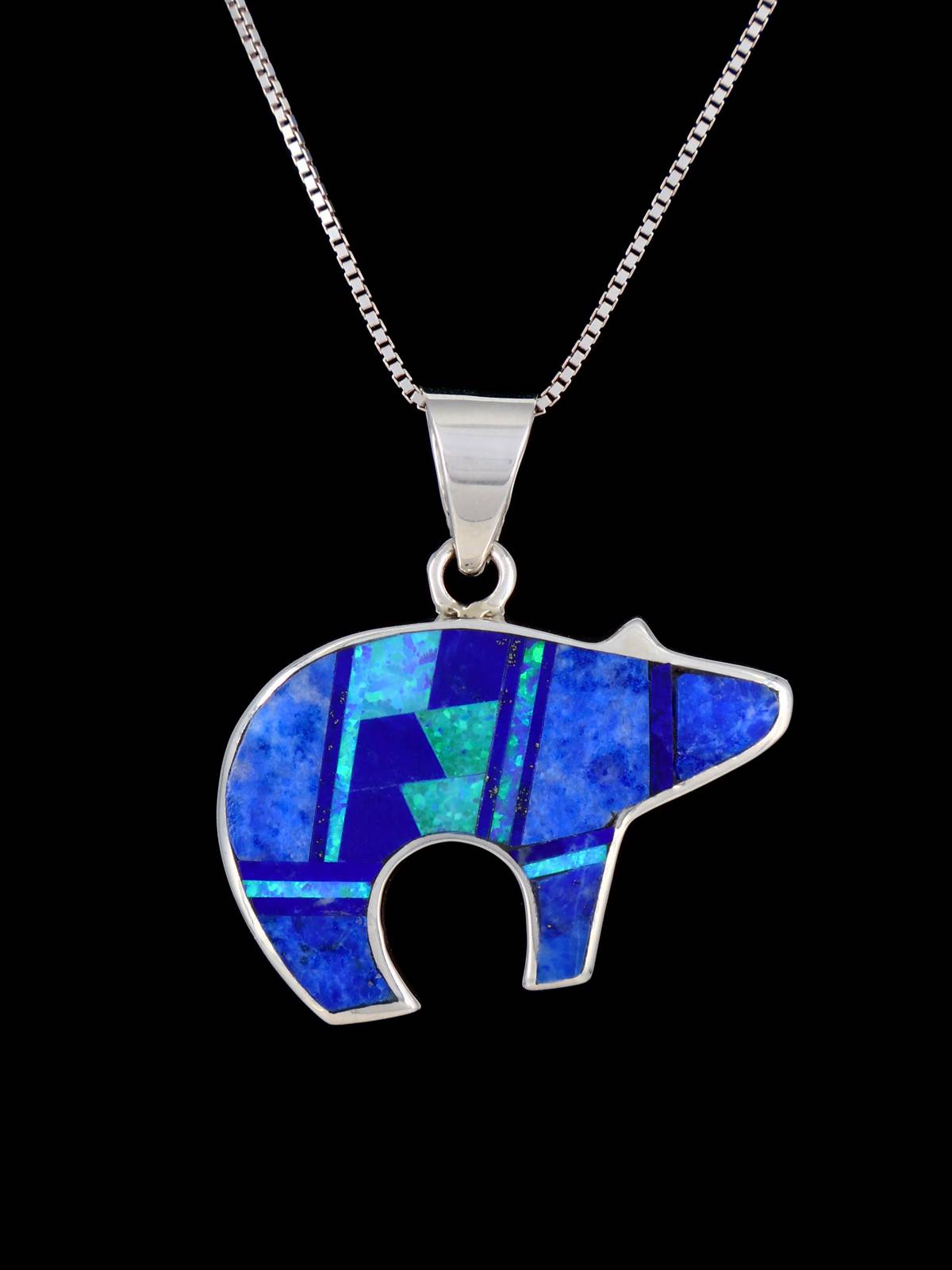 Pendentif cactus incrusté de pavés turquoise amérindiens