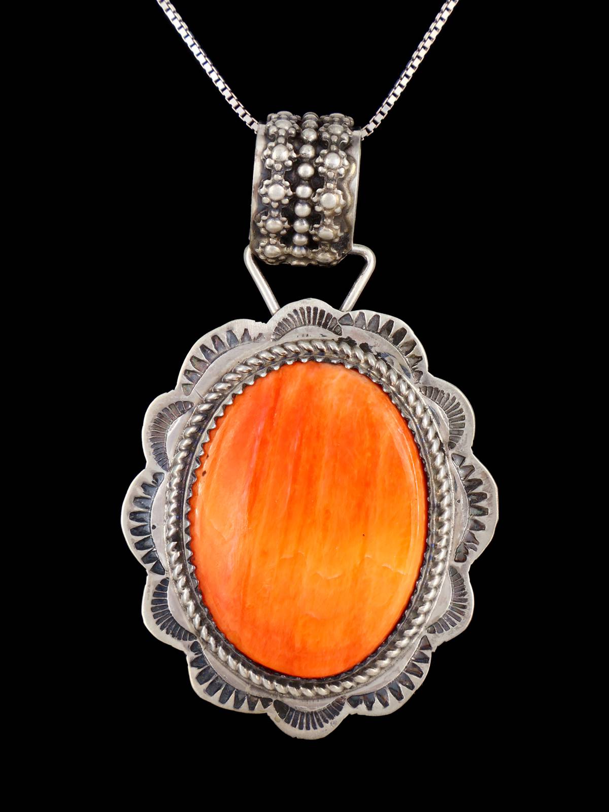 Native American Jewelry Spiny Oyster Pendant