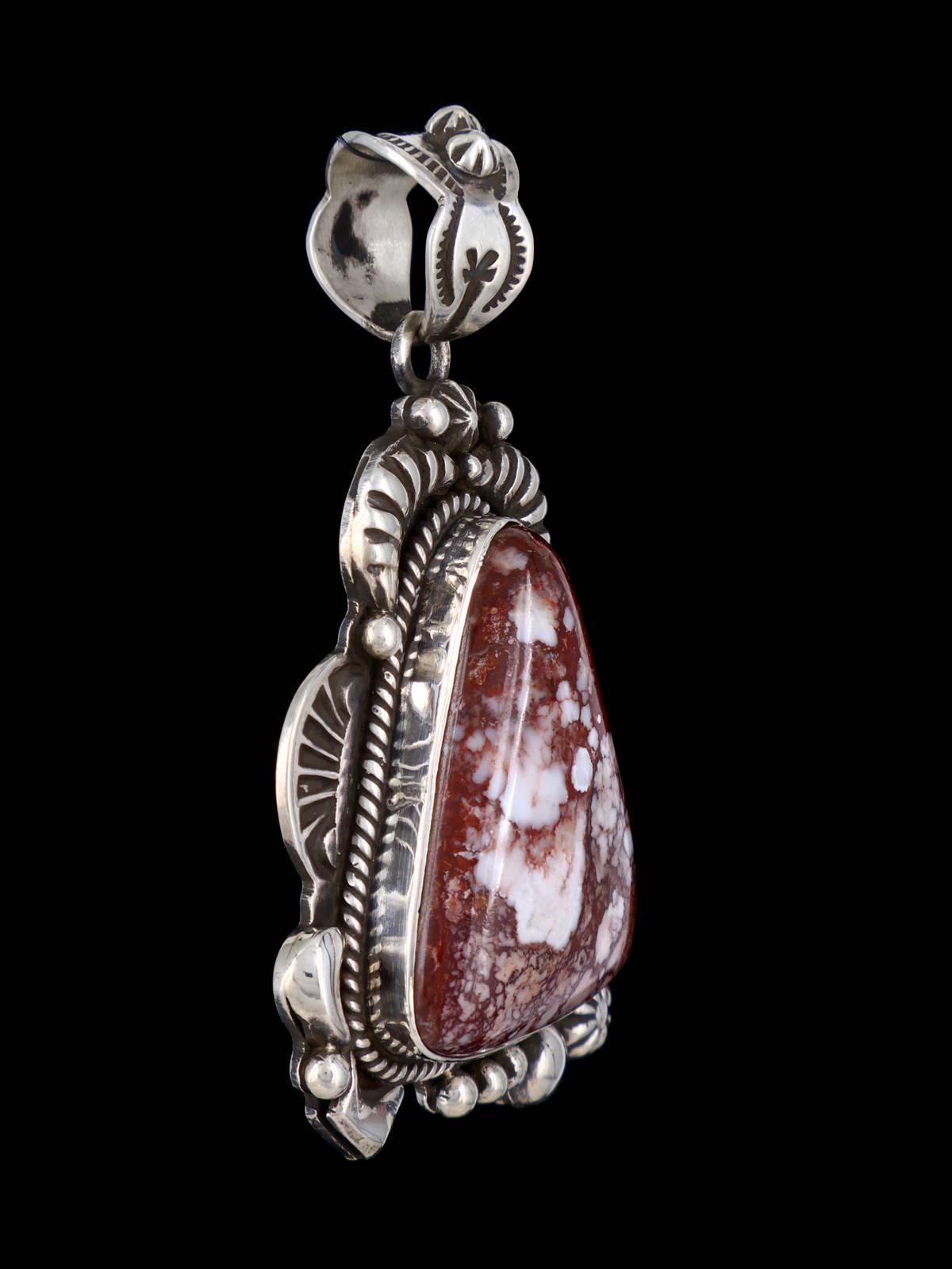 Navajo Sterling Silver Wild Horse Pendant