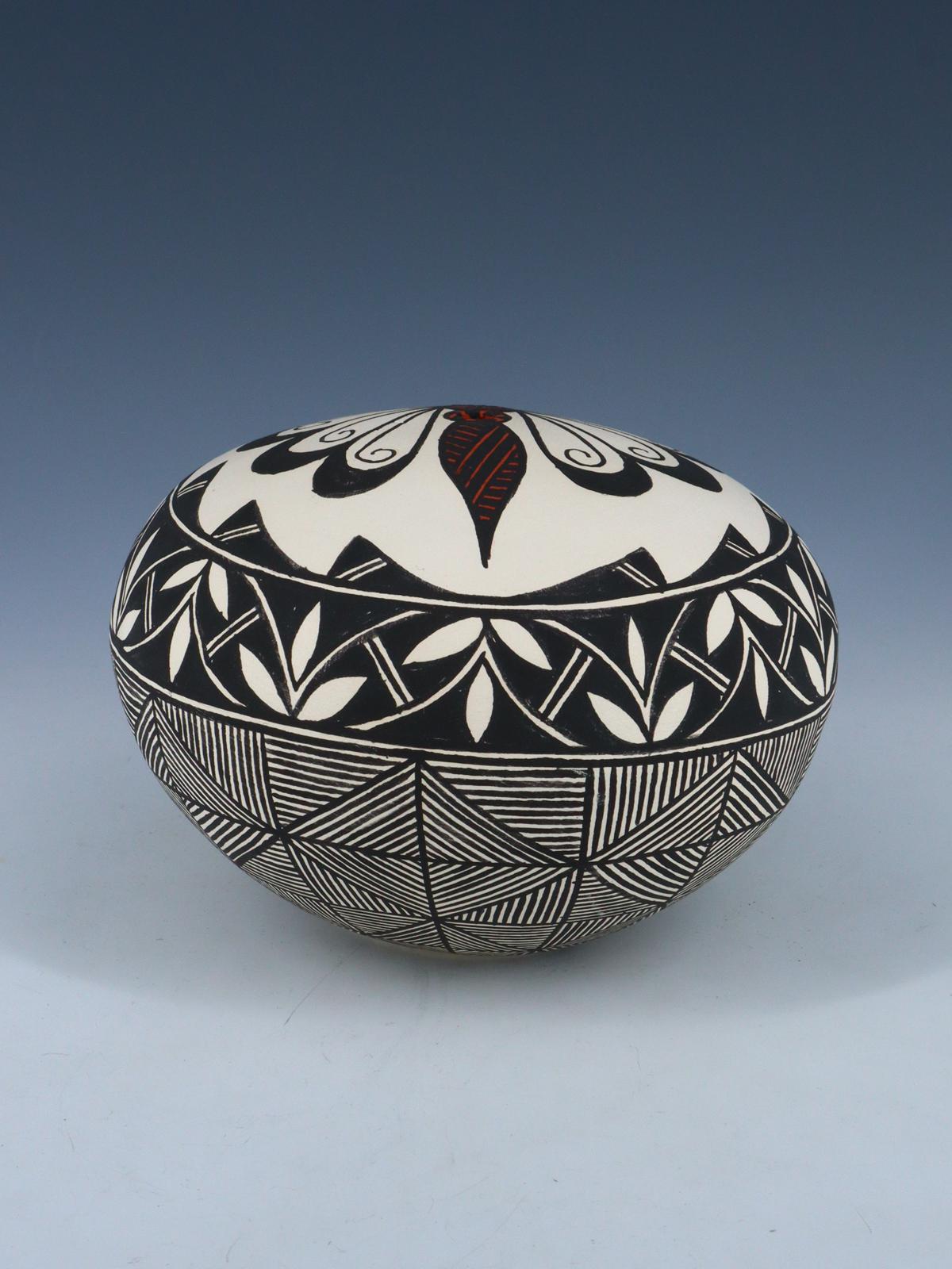 Cerámica pintada a mano de Acoma Pueblo