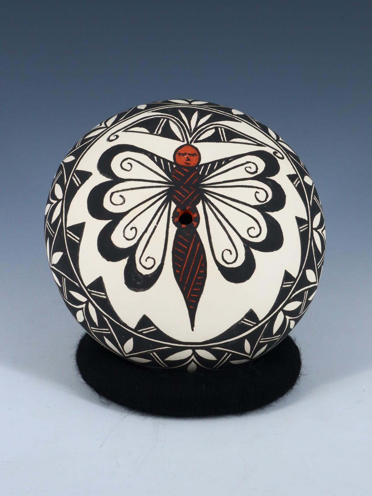 Cerámica pintada a mano de Acoma Pueblo