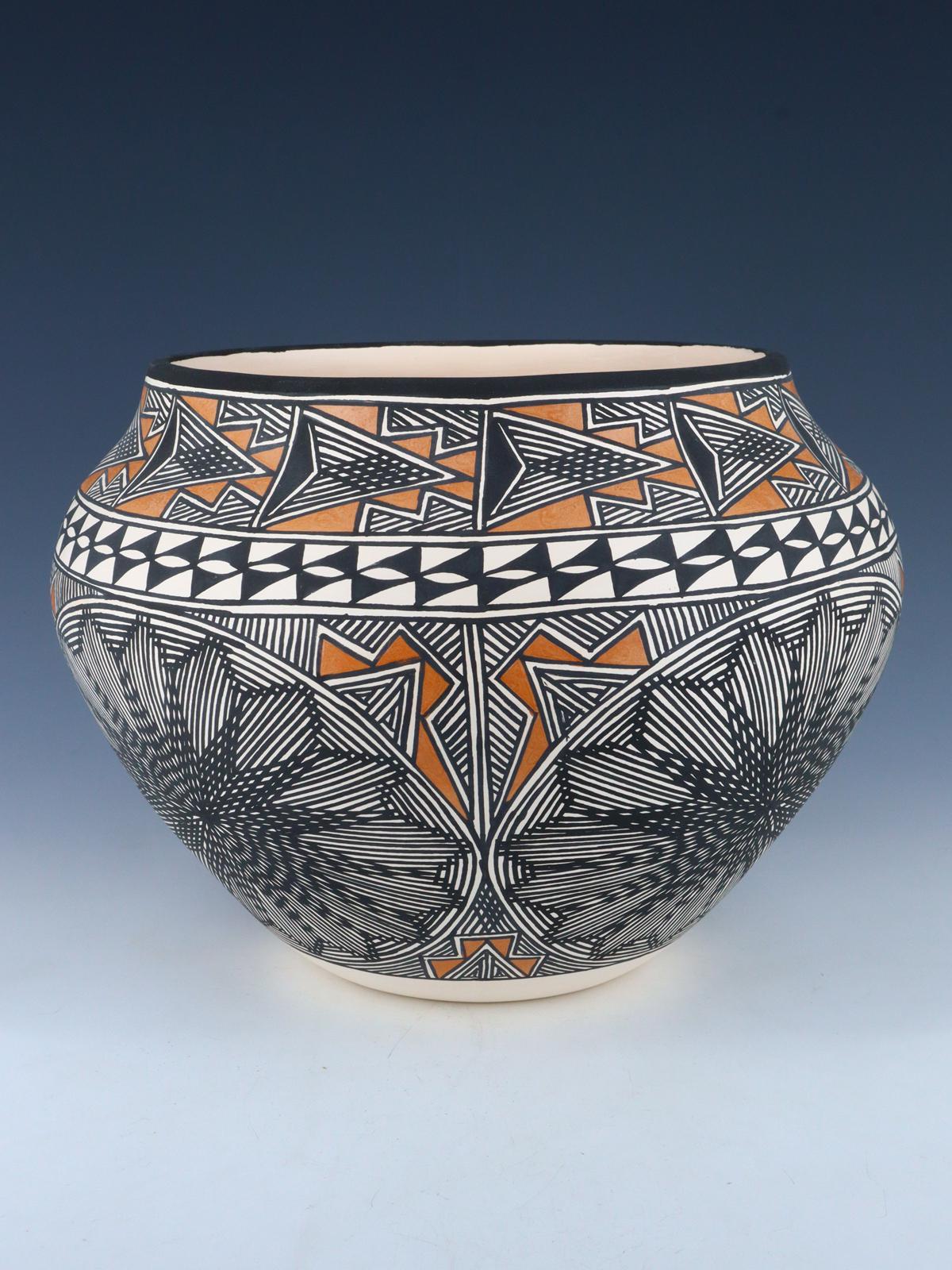 Acoma Pueblo Hand Painted Pottery
