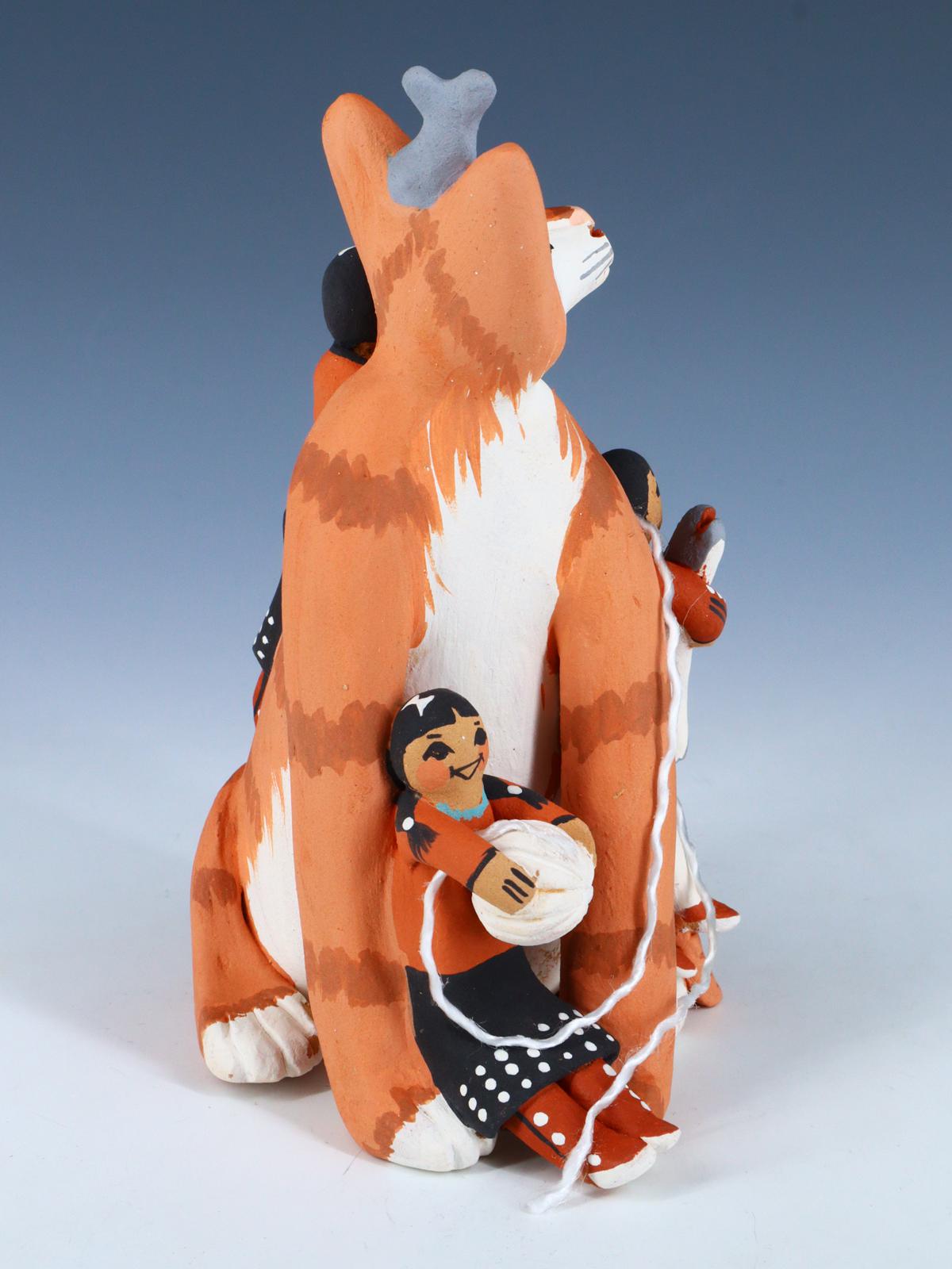 Jemez Pueblo Cat Storyteller