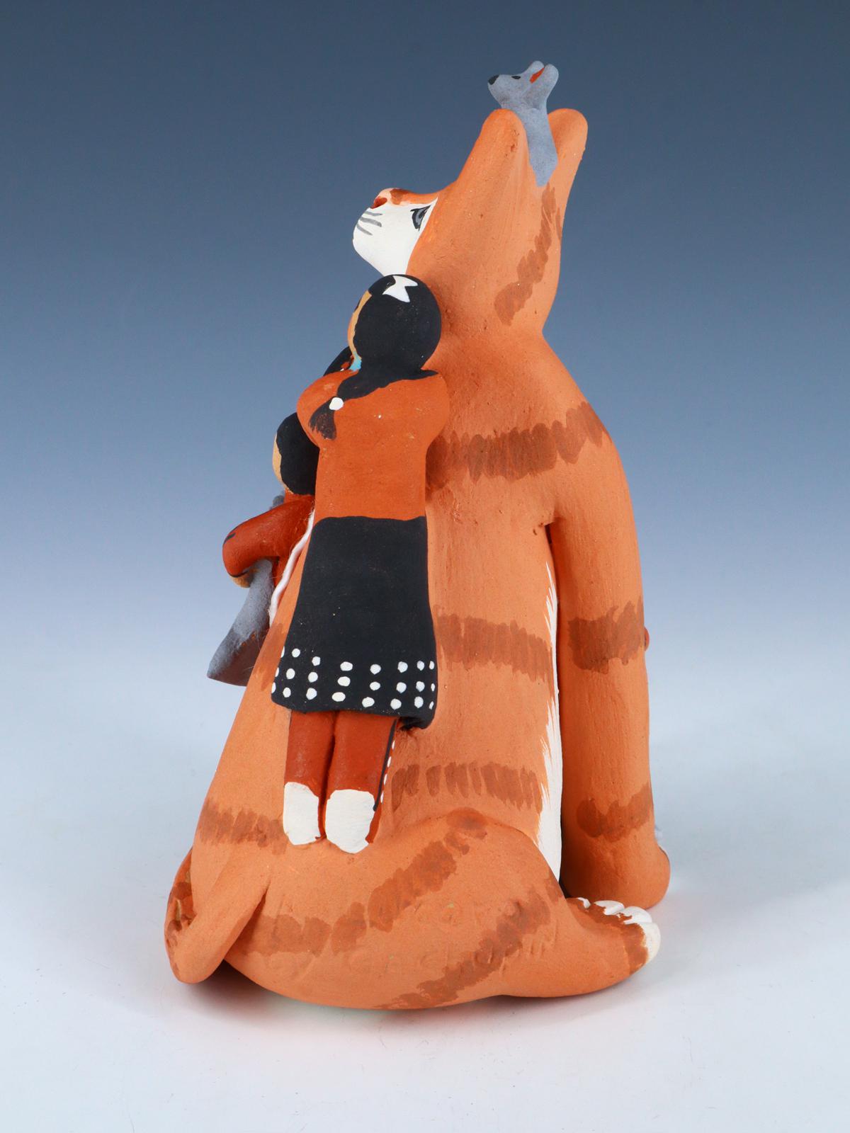 Jemez Pueblo Cat Storyteller