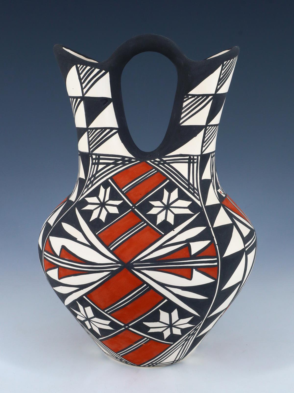 Acoma Pueblo Pottery Wedding Vase
