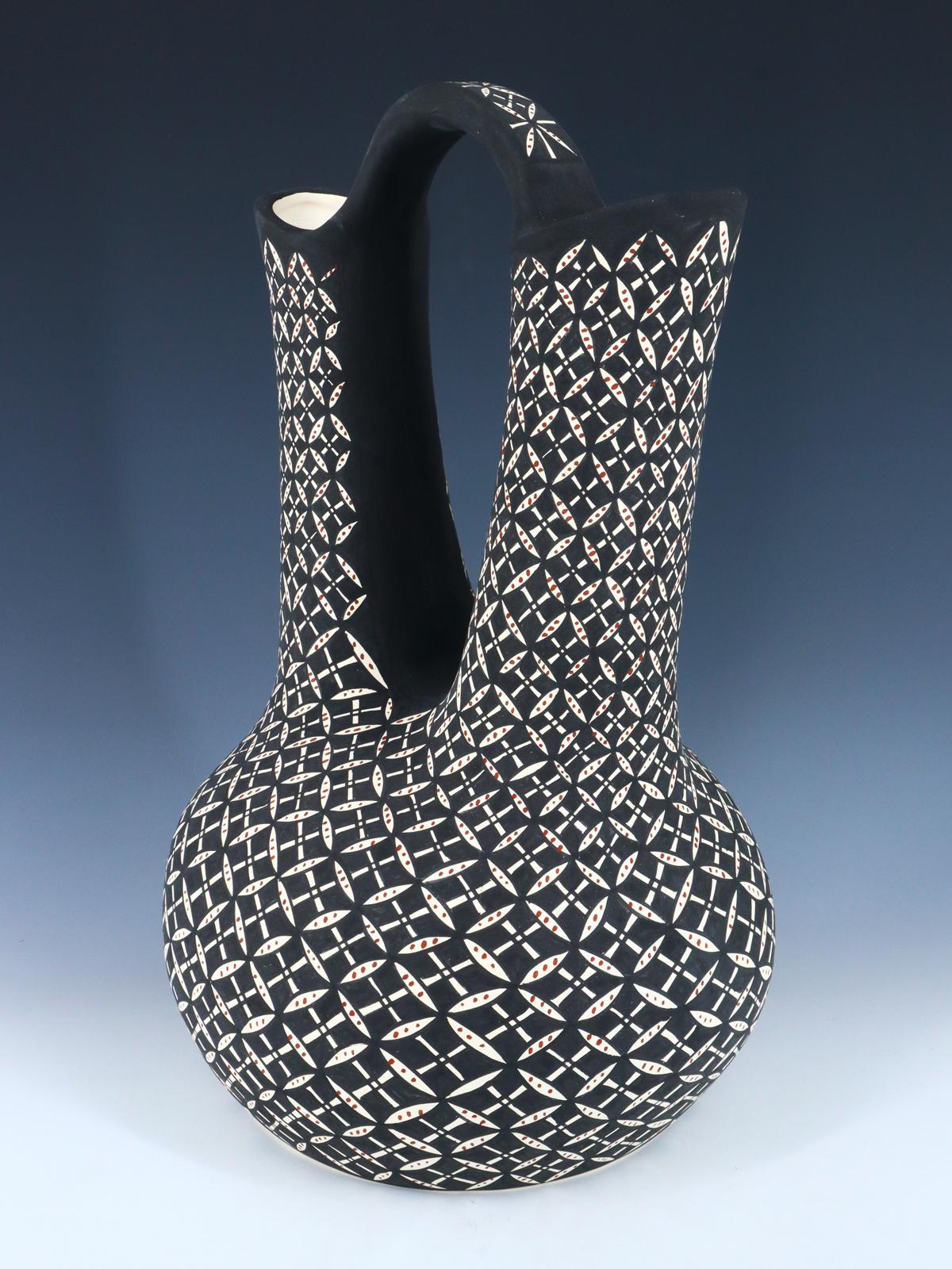 Acoma Pueblo Pottery Wedding Vase