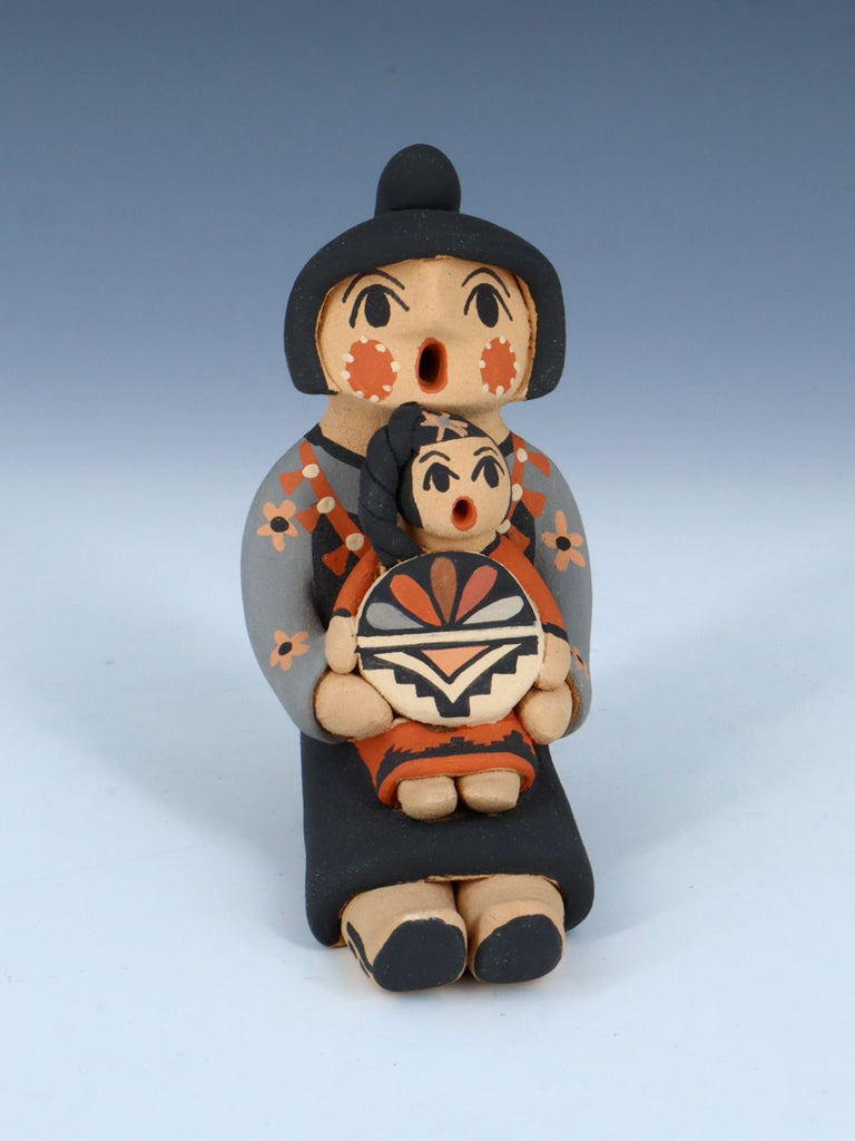 Jemez Pueblo Pottery One Baby Storyteller - PuebloDirect.com