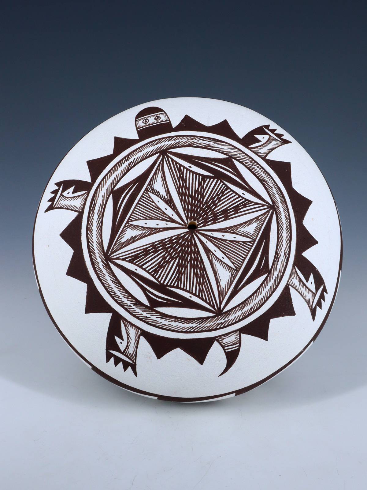 Acoma Style Hand Coiled Seed Pot - PuebloDirect.com