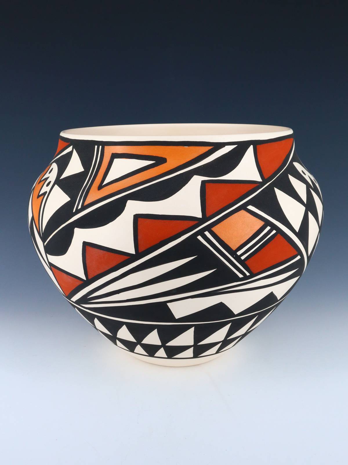 Acoma Pueblo Hand Painted Pottery - PuebloDirect.com