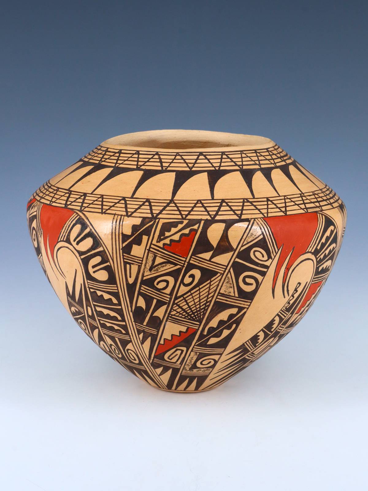 Estate Hopi Hand Coiled Traditional Pottery - PuebloDirect.com