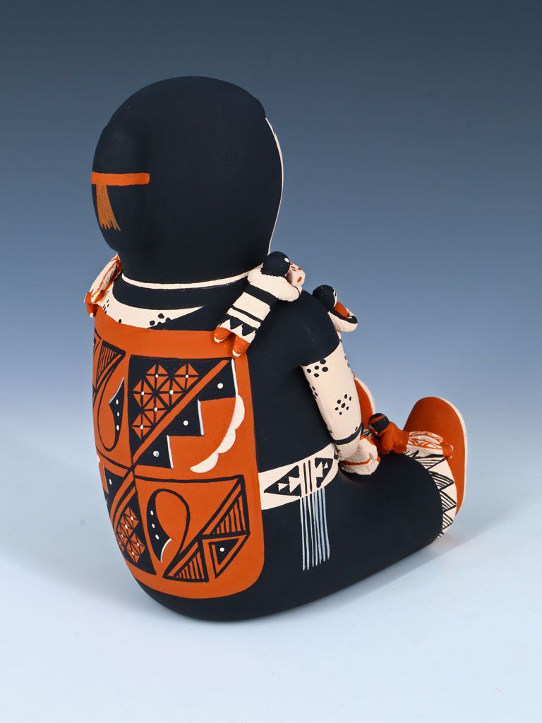 Cochiti Hand Made 11 Baby Storyteller Doll - PuebloDirect.com