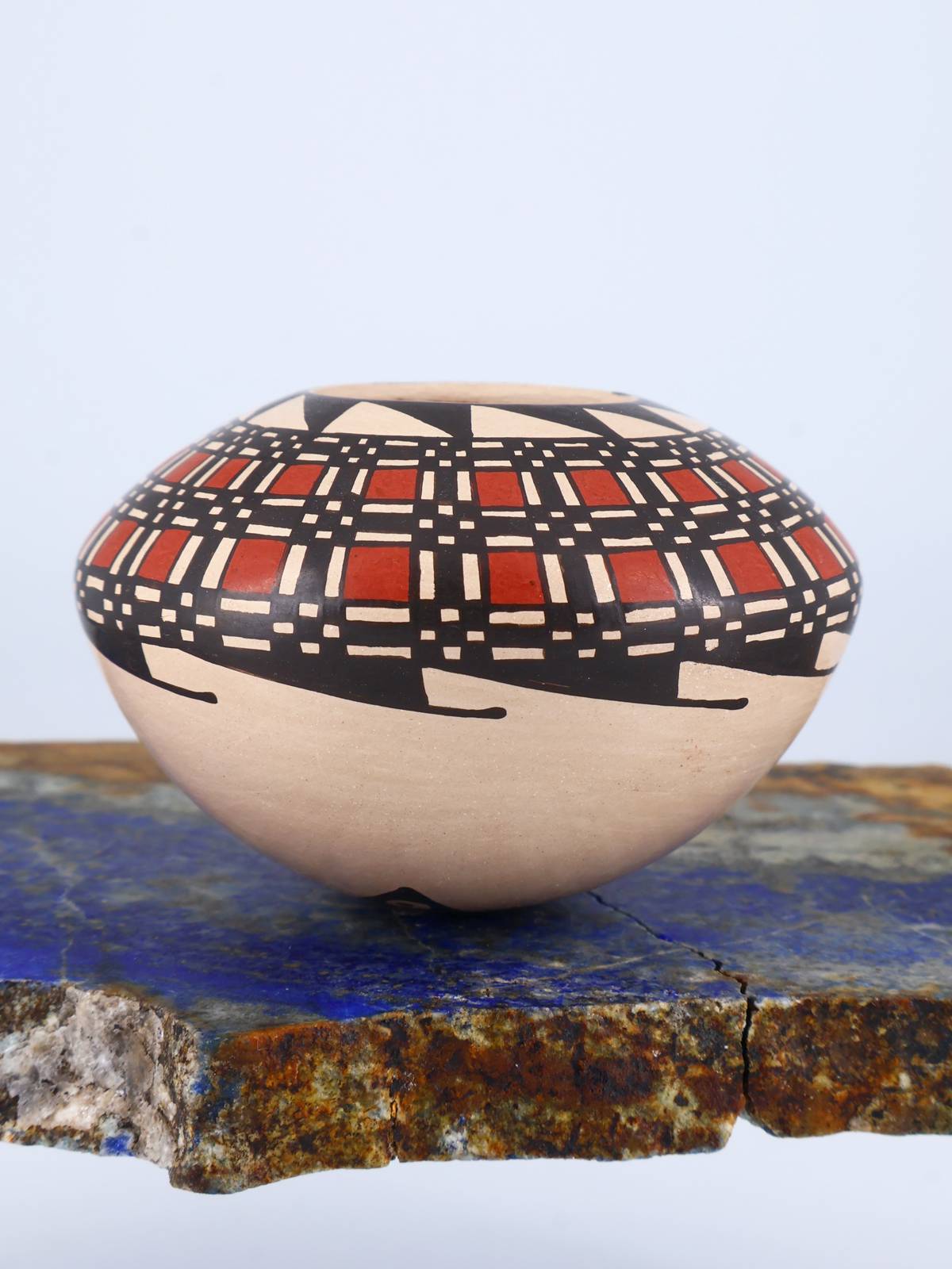 Mata Ortiz Hand Coiled Miniature Pottery Bowl S908 - PuebloDirect.com