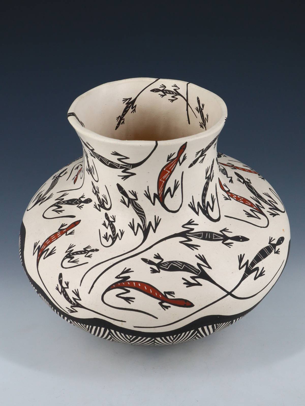 Acoma Pueblo Hand Painted Pottery - PuebloDirect.com