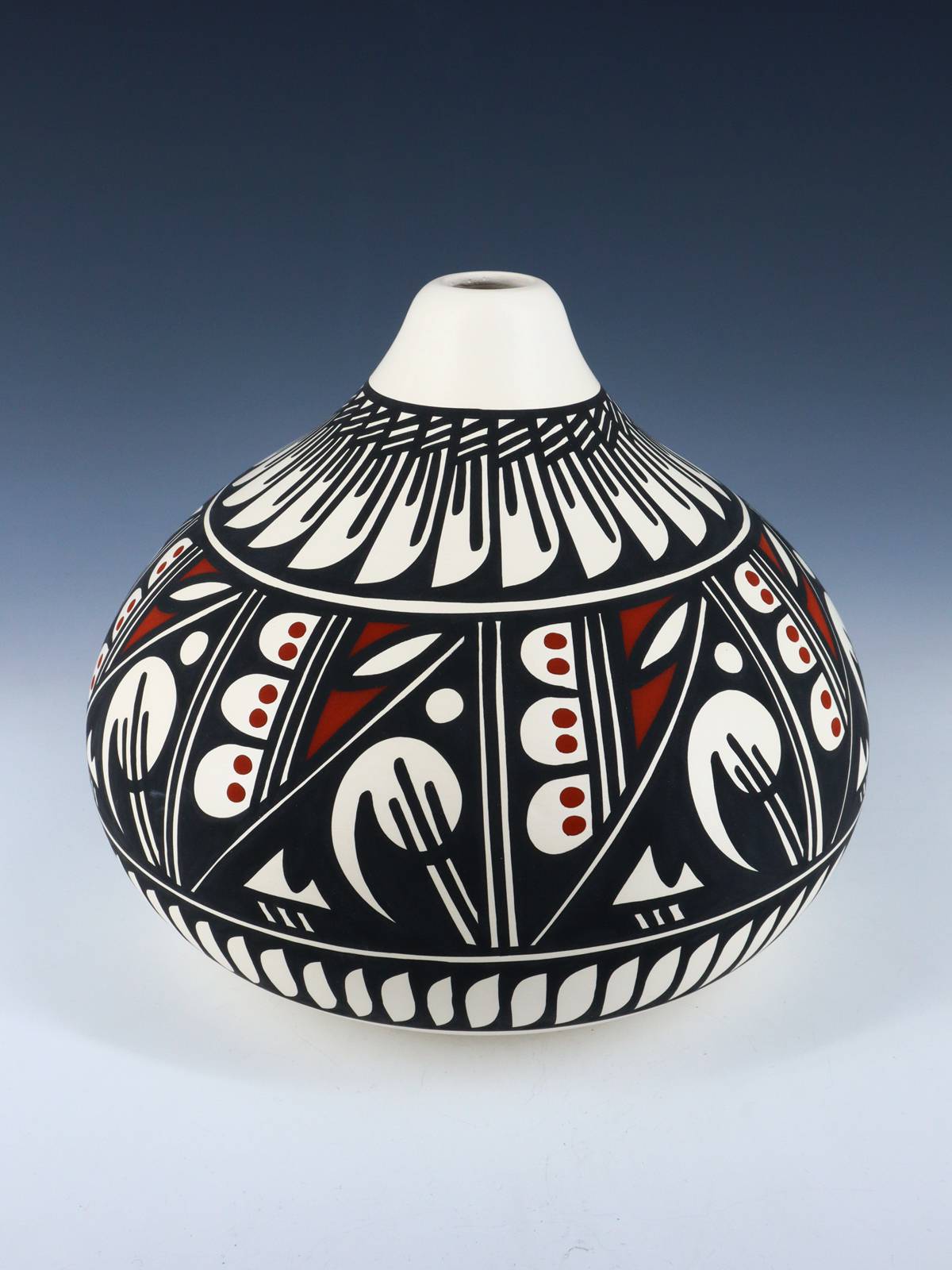 Acoma Pueblo Pottery Vase - PuebloDirect.com