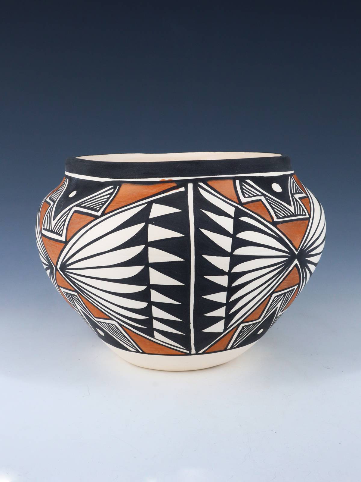Acoma Pueblo Hand Coiled Pottery - PuebloDirect.com
