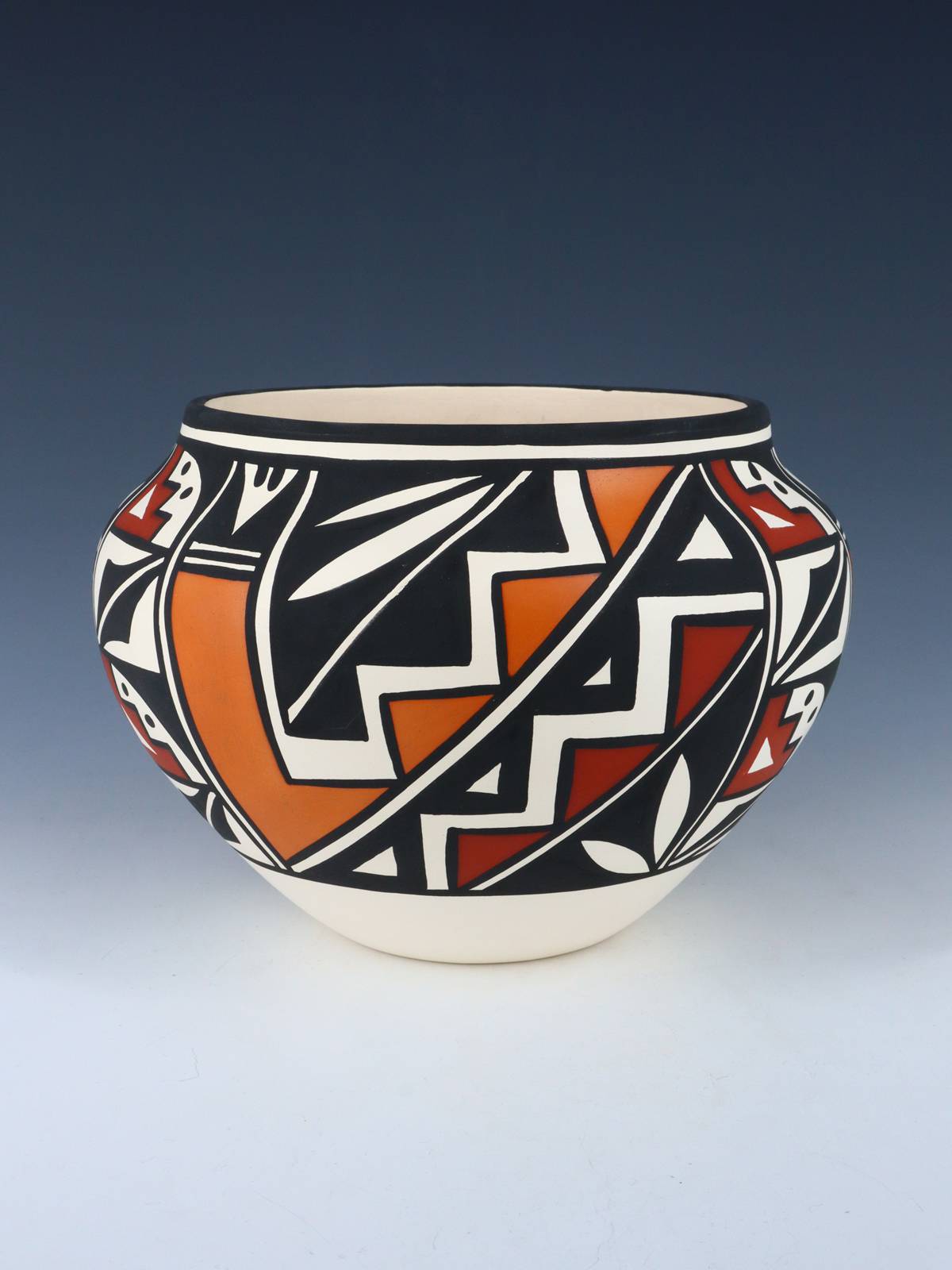 Acoma Pueblo Hand Painted Pottery - PuebloDirect.com