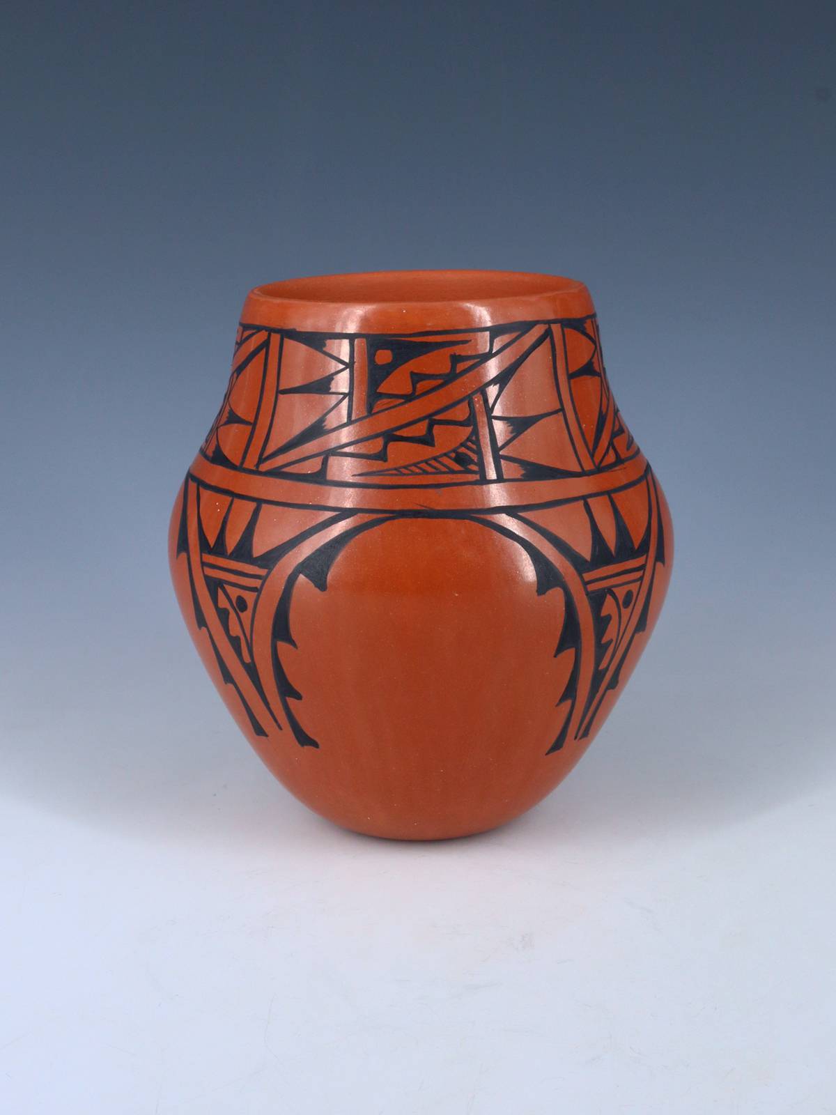 Jemez Pueblo Pottery Red Clay Bowl