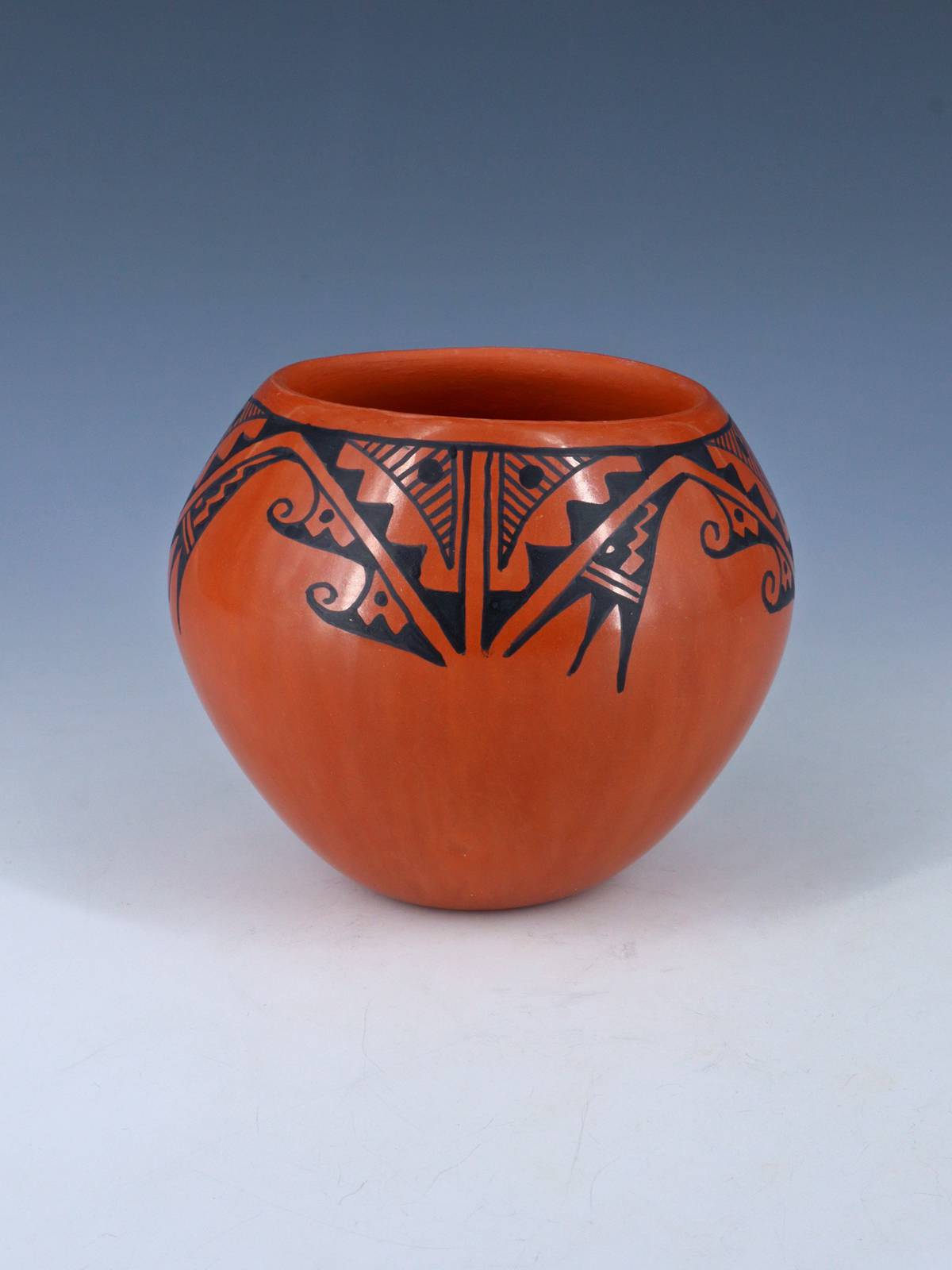 Jemez Pueblo Pottery Red Clay Bowl