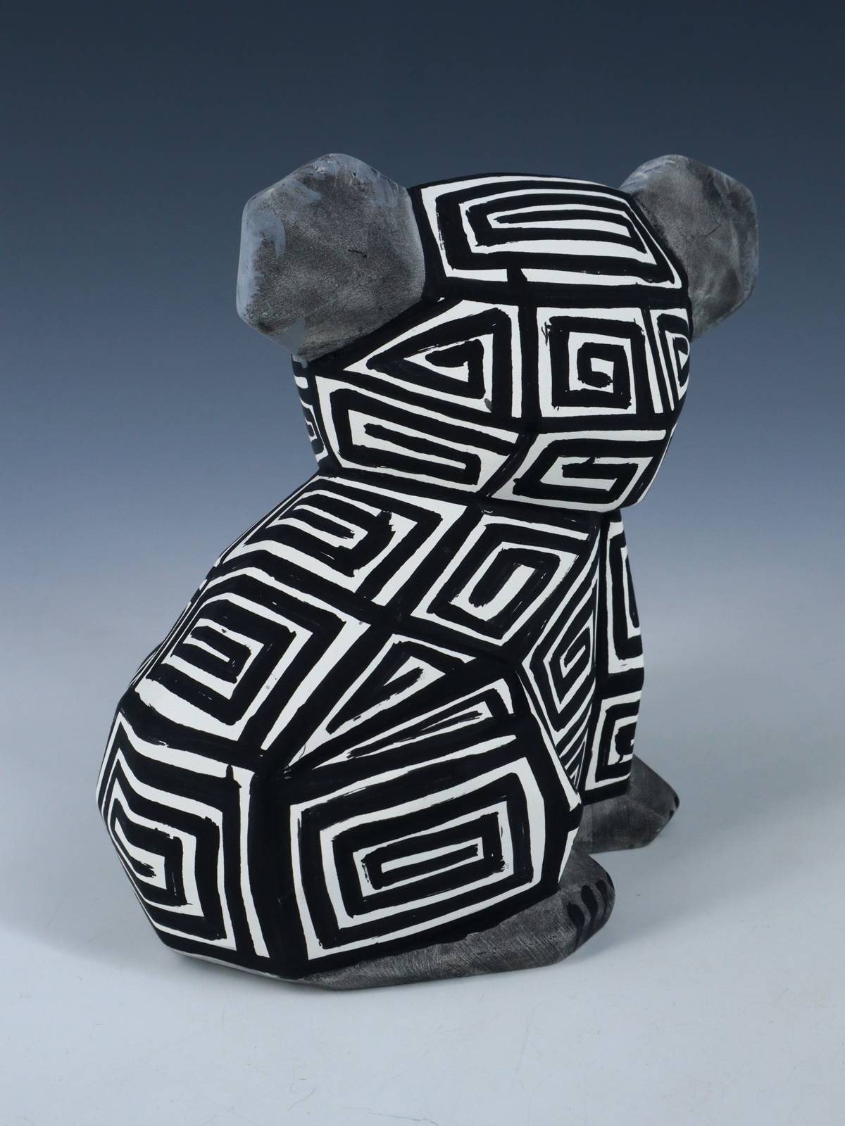 Acoma Pueblo Pottery Koala Bear Figurine