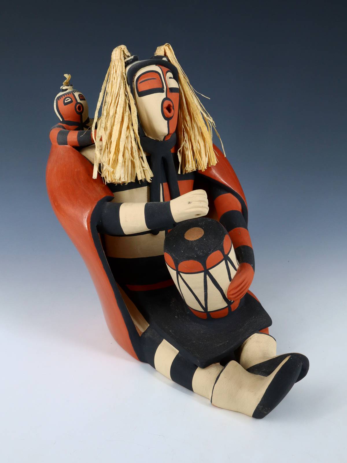 Jemez Pueblo Pottery Maiden Muñeca Narradora