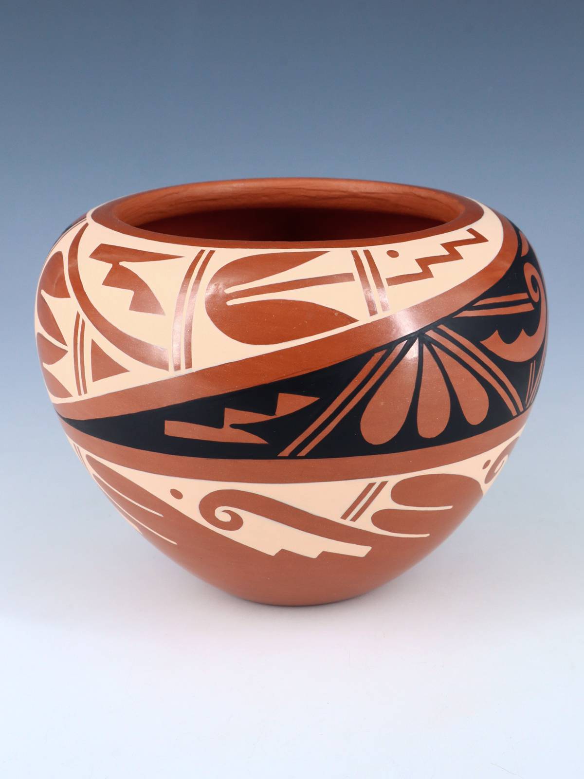 Handmade Geometric Jemez Pueblo Pottery