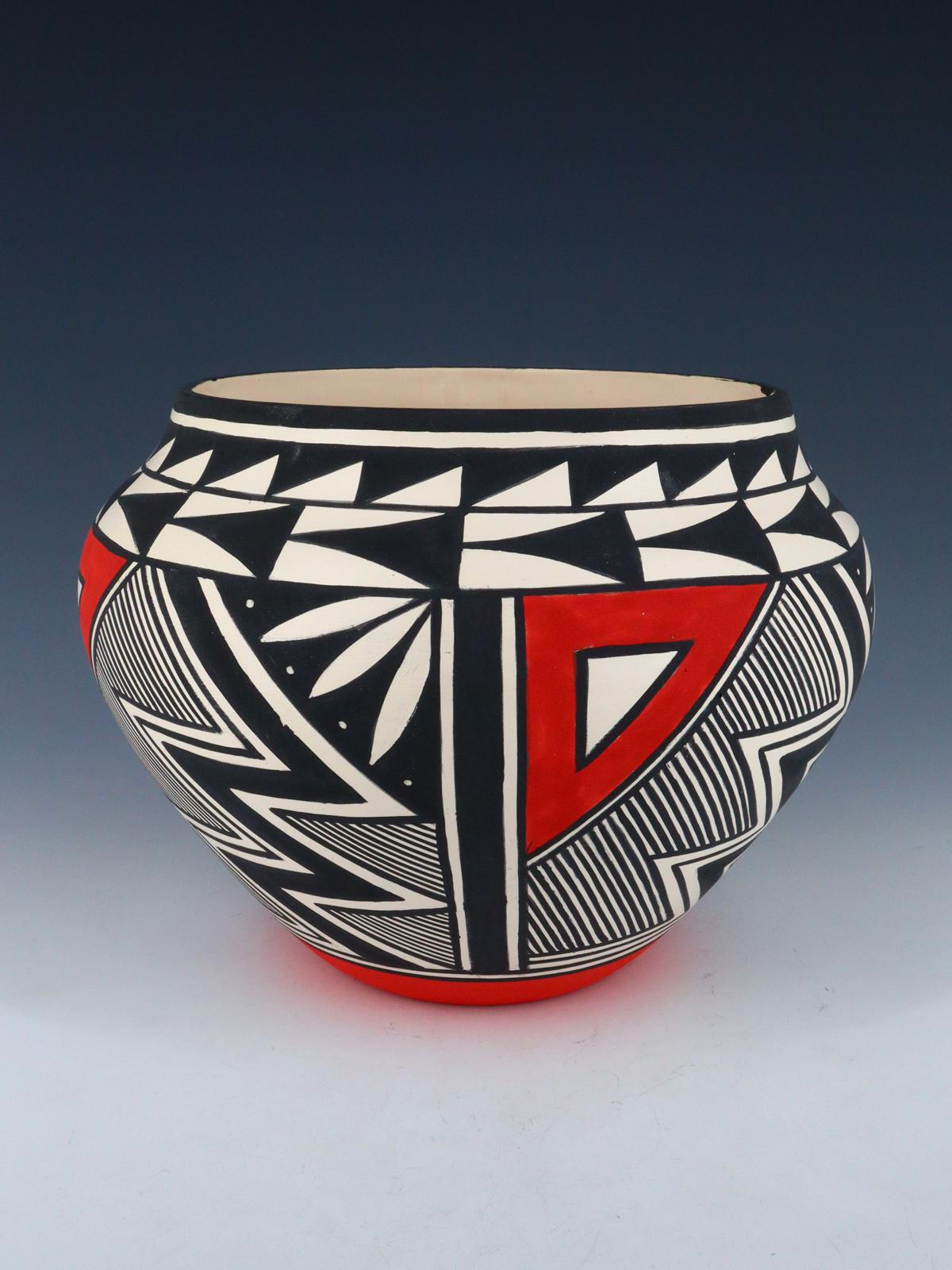 Acoma Pueblo Hand Painted Pottery - PuebloDirect.com