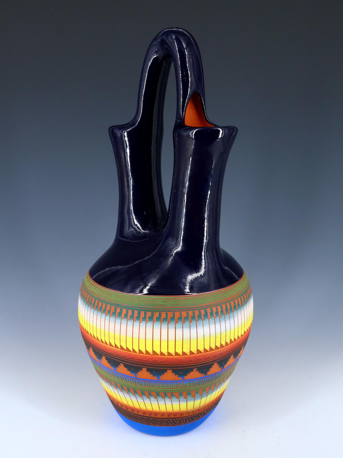 Navajo Etched Pottery - PuebloDirect.com