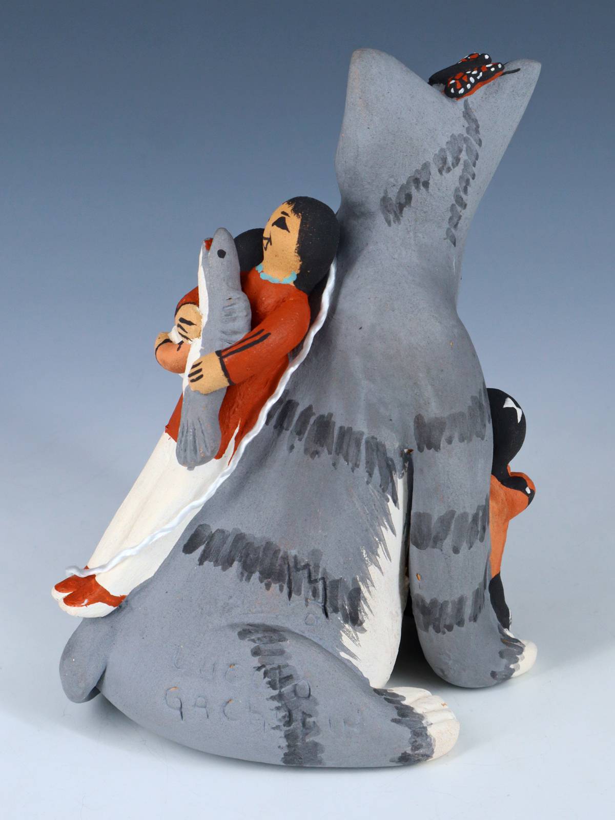 Jemez Pueblo Cat Storyteller