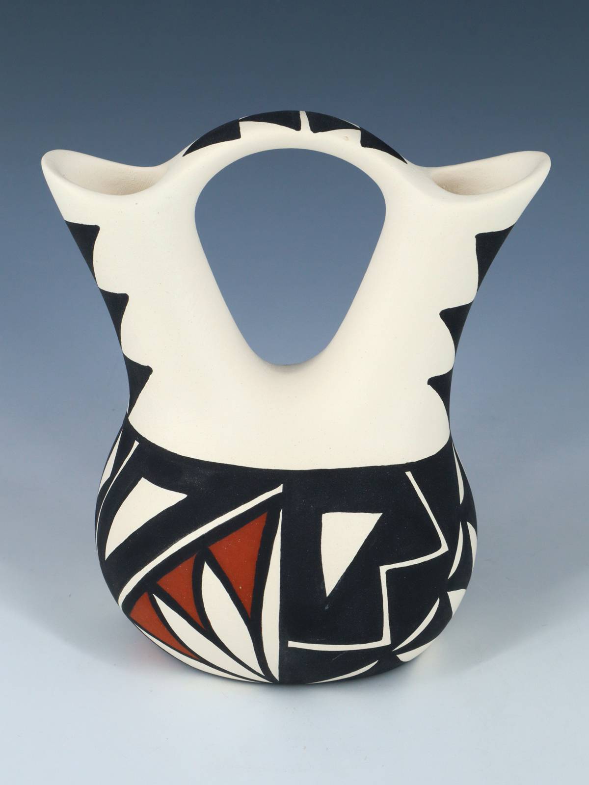 Vase de mariage en poterie peinte à la main Acoma Pueblo