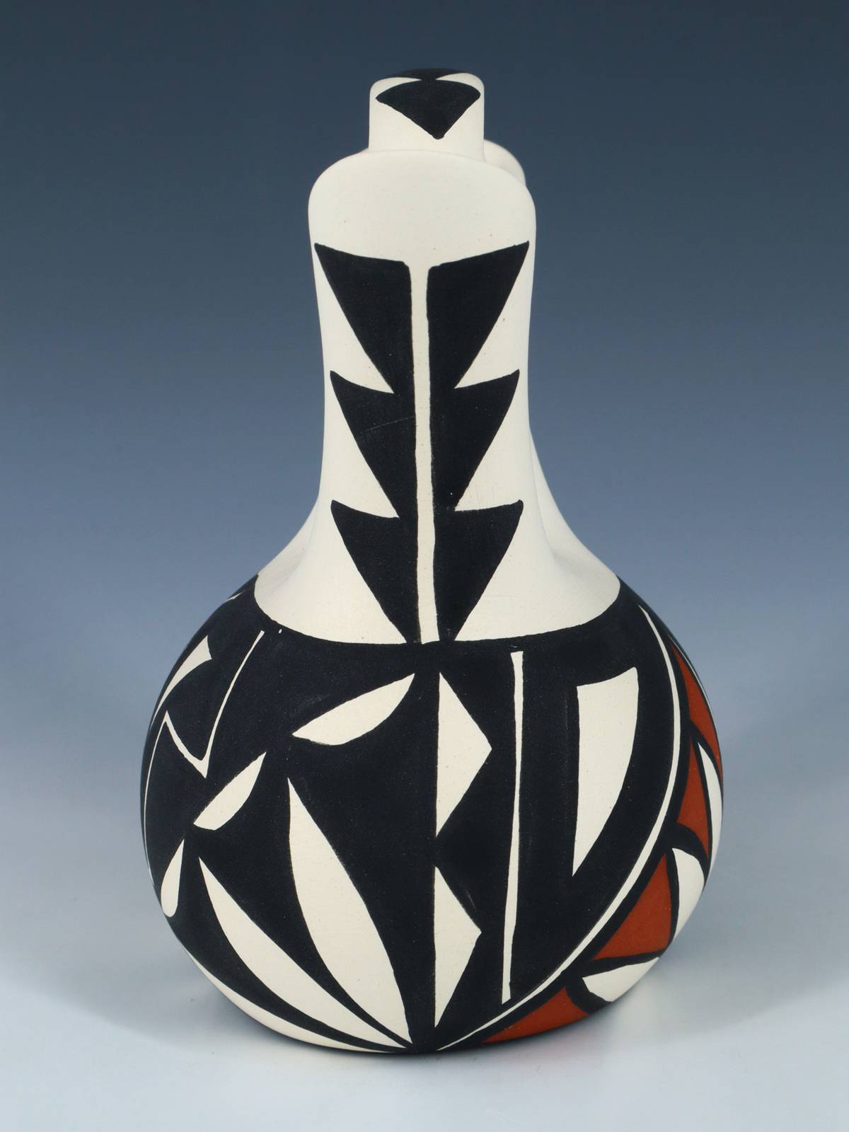 Vase de mariage en poterie peinte à la main Acoma Pueblo